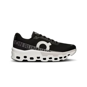 on running cloud monster black white 01